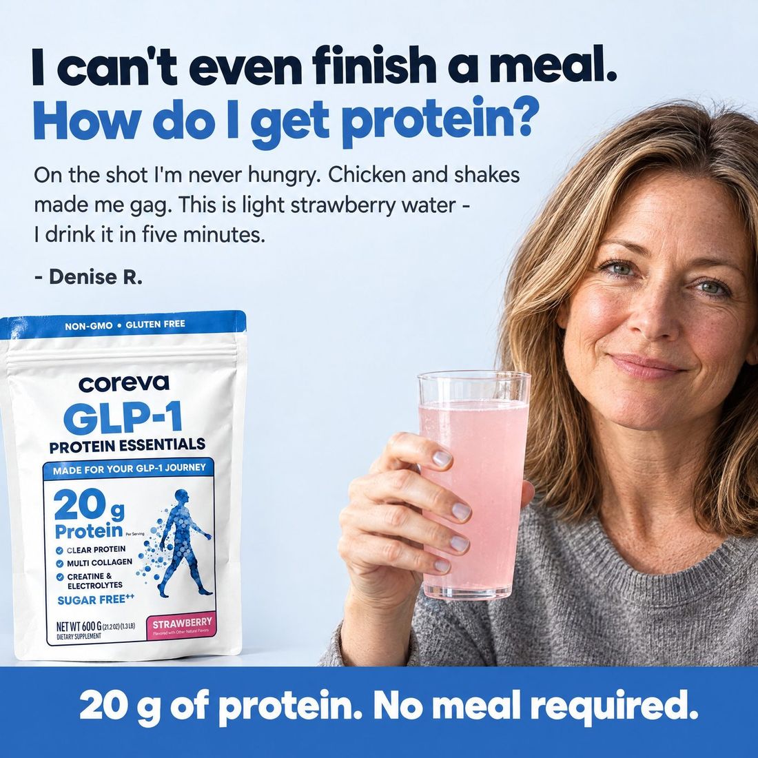 20g of protein, no meal required
