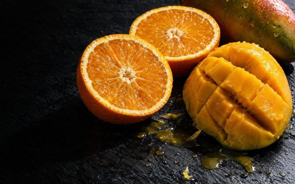 Naranja y mango, el sabor del sobre