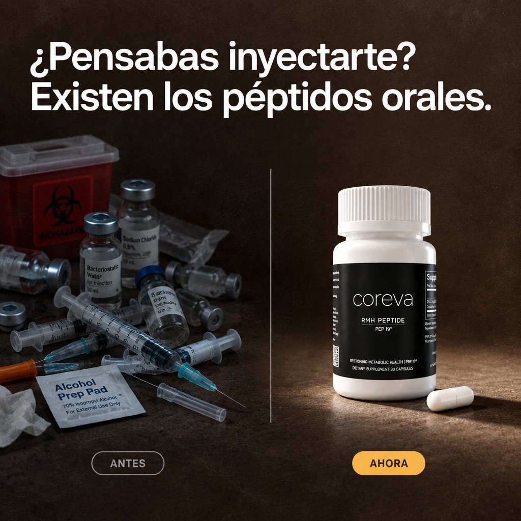 ¿Pensabas inyectarte? Existen los péptidos orales